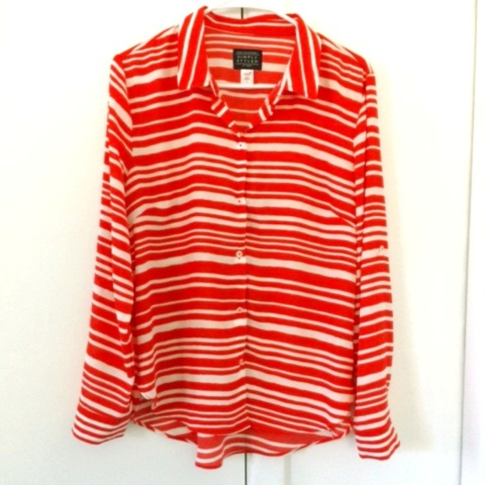 Simply Styled Stripe Blouse